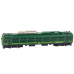 Collectible Model Train Wagon 1:48 Metal Green