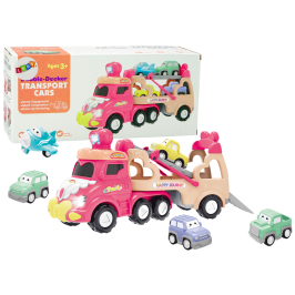 Set of wheels for children 5w1 White and Pink Children