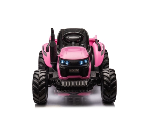 Elektriskais traktors bērniem HC-306 24V Pink