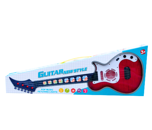 Electric Guitar for Children Light Melodies Red