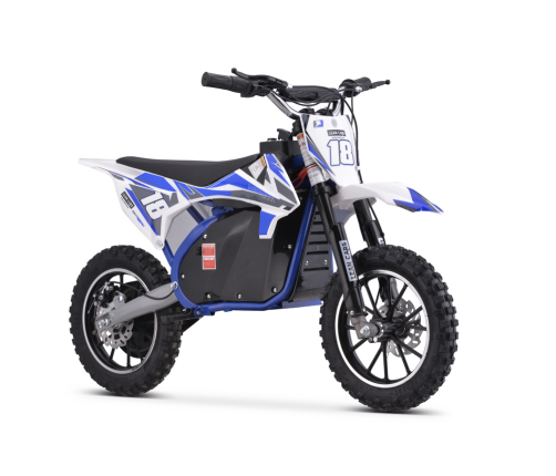 Детский электромотоцикл TRAIL KING HP114E Blue