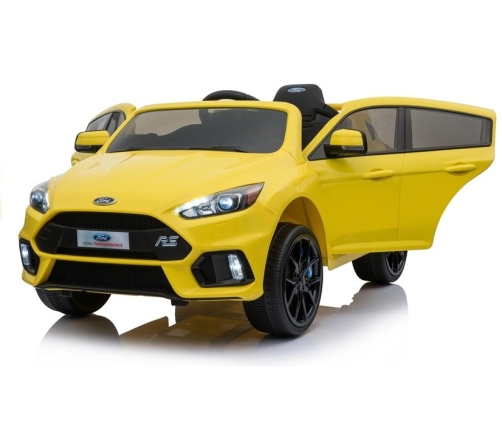 Bērnu elektroauto Ford Focus RS Yellow