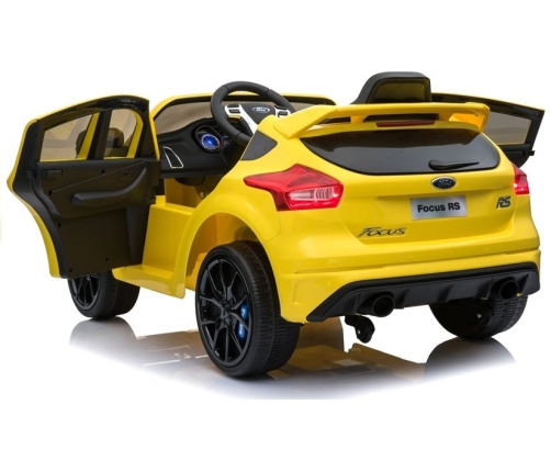 Bērnu elektroauto Ford Focus RS Yellow