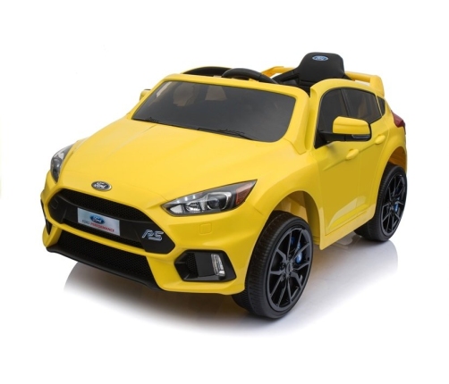 Bērnu elektroauto Ford Focus RS Yellow