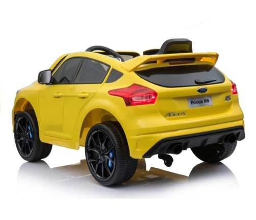 Bērnu elektroauto Ford Focus RS Yellow