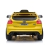 Bērnu elektroauto Ford Focus RS Yellow