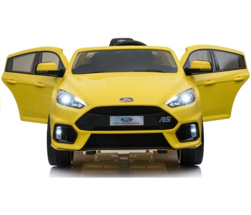 Bērnu elektroauto Ford Focus RS Yellow