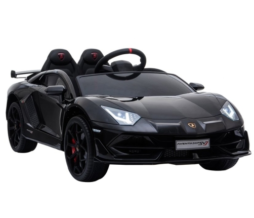 Elektriskā sporta automašīna bērniem Lamborghini Aventador Black