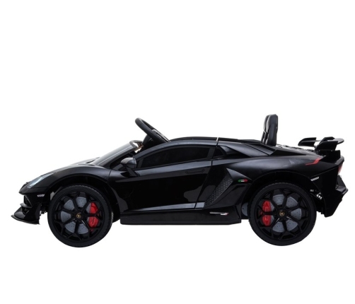 Elektriskā sporta automašīna bērniem Lamborghini Aventador Black