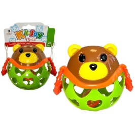 Rattle Teether Bear 11 cm