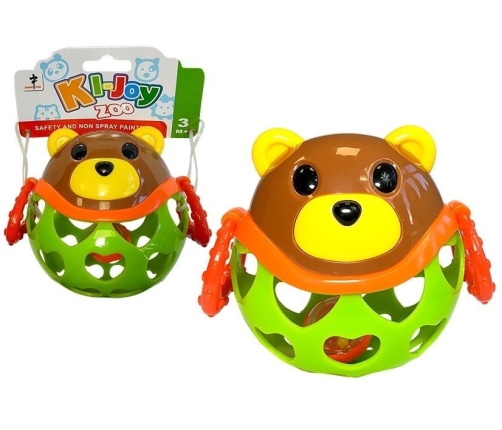 Rattle Teether Bear 11 cm