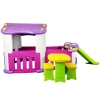 Garden Set House Table Slide Pink and Purple