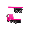 Bērnu elektro puspiekabe Mercedes Actros Truck HL358 Pink