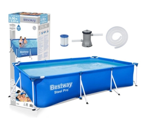 Frame pool 300 x 201 x 66 cm Bestway 56411