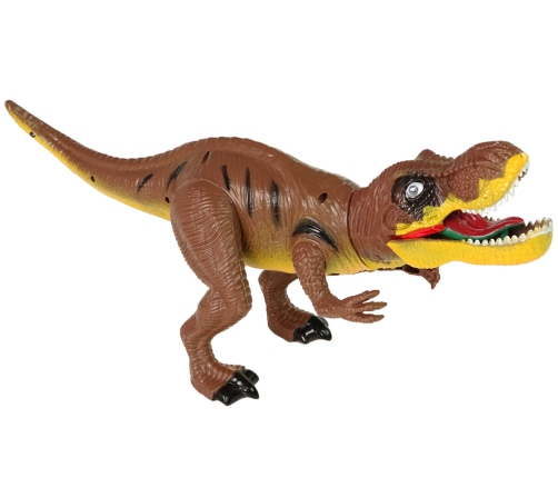 Dinosaur Set Tyrannosaurus Rex Trees Accessories Sound Lights