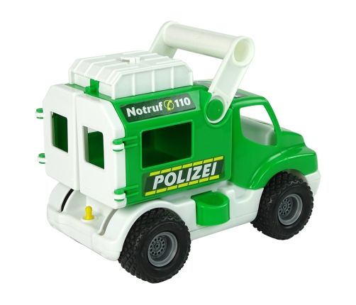 Police Car ConsTruck Green Polesie 41906