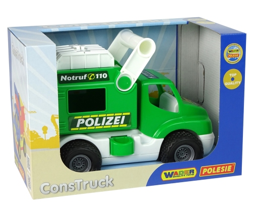 Police Car ConsTruck Green Polesie 41906