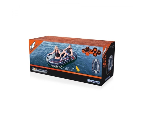 Inflatable Pontoon Blue 255 x 127 cm Bestway 61068 Treck X2