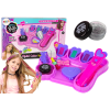 Hair Styling Kit Straightener with Coloured Chalks for Strands + Hair accessories