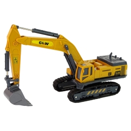 Construction Vehicle Yellow Caterpillar Excavator 1:55