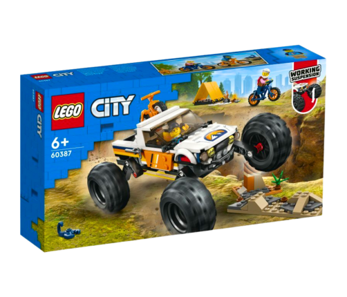 LEGO CITY Bricks Adventures with 4X4 Off-Road Vehicle 60387