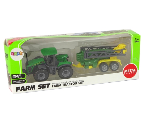 Farm Vehicle Tractor with Sprayer Green