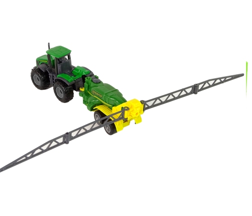 Farm Vehicle Tractor with Sprayer Green