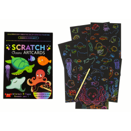 Coloring Scratch Book For Kids Magic