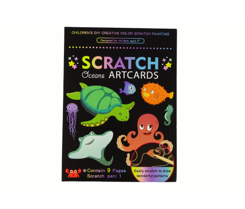 Coloring Scratch Book For Kids Magic