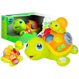 Baby Toddler Interactive Toy Parent Child Turtle Lights Sounds