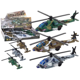 Military Helicopter Military Helicopter Aluminum Mix Sound Lights