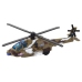 Military Helicopter Military Helicopter Aluminum Mix Sound Lights