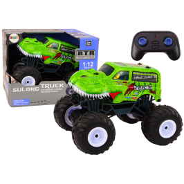 Remote Controlled Off-Road Car 2.4G RC 1:12 Dinosaur Green