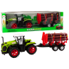 Farm Tractor With Wood Trailer 9 Bali Trees Green Drive