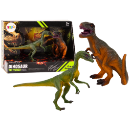 Dinosaur Figurines Tyrannosaurus Compsognathus Set of 2