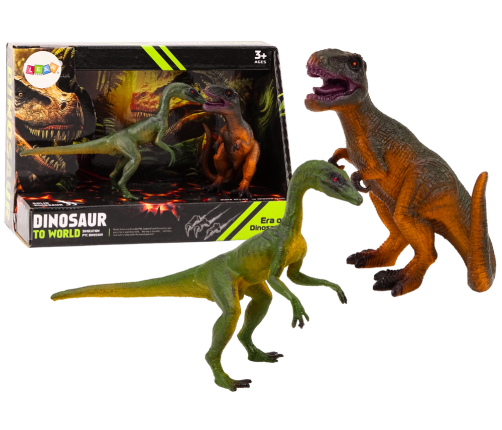 Dinosaur Figurines Tyrannosaurus Compsognathus Set of 2