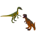 Dinosaur Figurines Tyrannosaurus Compsognathus Set of 2