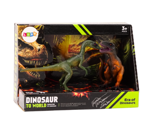 Dinosaur Figurines Tyrannosaurus Compsognathus Set of 2