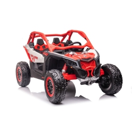 Bērnu Elektriskais Bagijs Can-am RS DK-CA001 Red 4x4