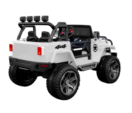 Двухместный детский электромобиль Jeep WXE-1688 White