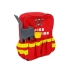 Firefighter's Set Backpack Flashlight Fire extinguisher Megaphone