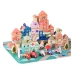 Wooden Block Set City Letters Puzzle 135 Pieces