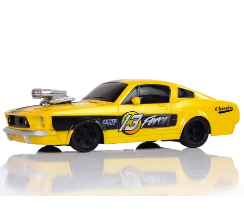 Remote Control Sports Car Classic 1:20 Yellow Pilot