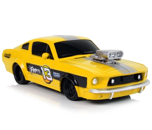 Remote Control Sports Car Classic 1:20 Yellow Pilot