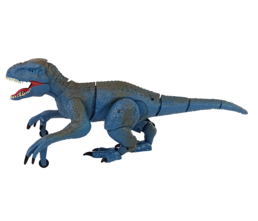 Remote-controlled Dinosaur Velociraptor Sound Roaring Blue