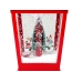 Christmas Lantern Snowflake Santa Red