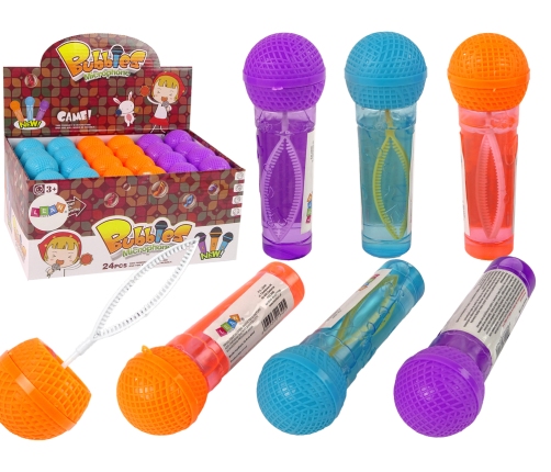 Soap Bubbles Microphone 3 Colours 40ml