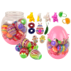 Egg Decoration Easter Eggs Surprise Fidget Toys Figures 18 Pieces