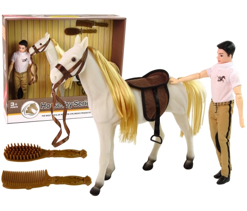 White Horse Doll Figures Accessories