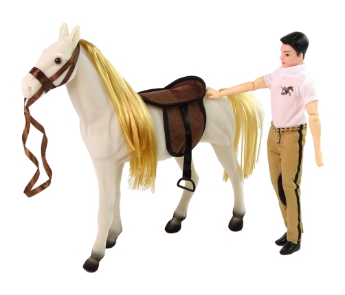 White Horse Doll Figures Accessories